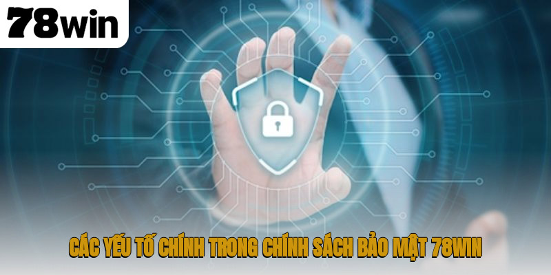 Chính Sách Bảo Mật 78WIN – Cam Kết An Toàn Tuyệt Đối 2 Các yếu tố chính trong chính sách bảo mật 78WIN